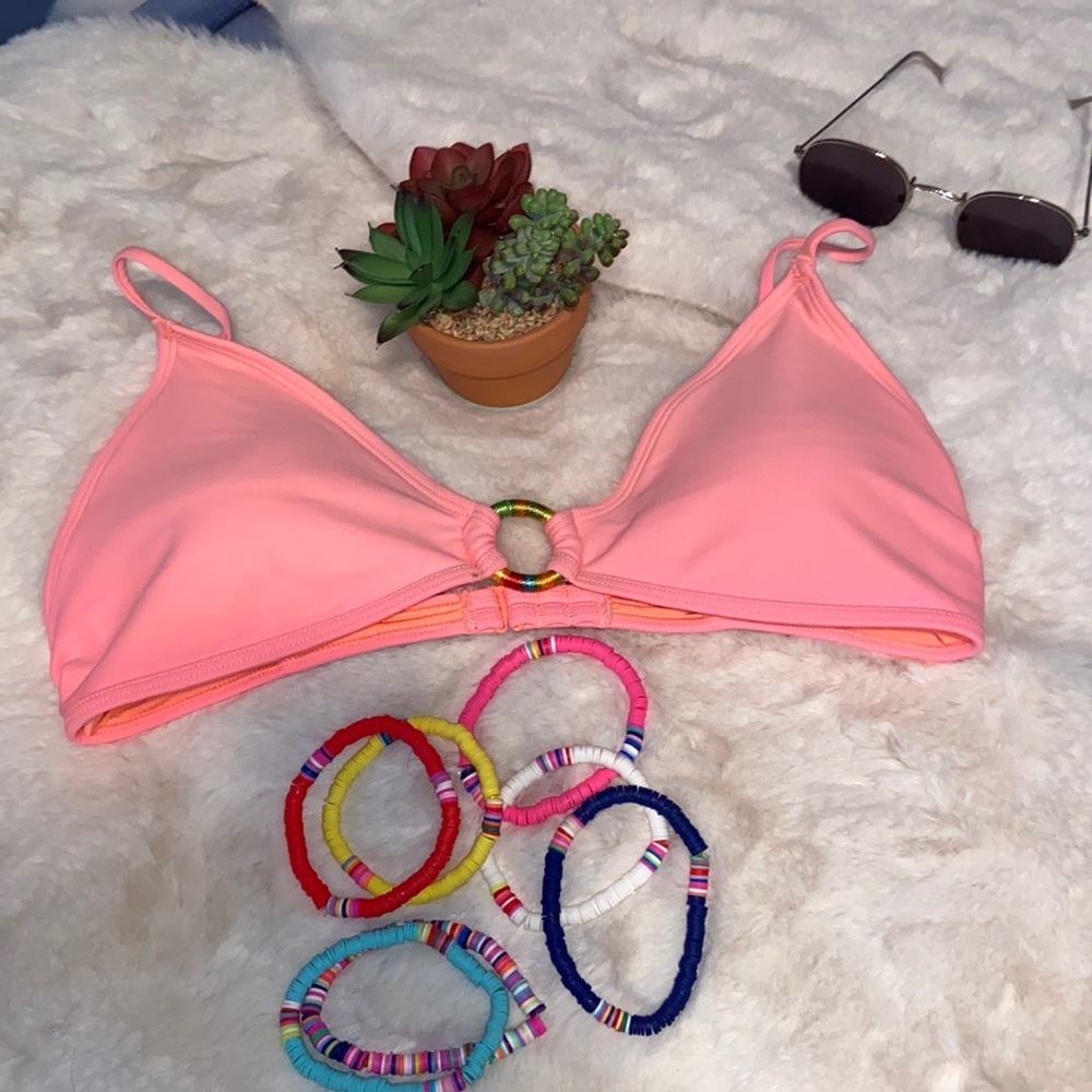 Very sweet triangle bikini top